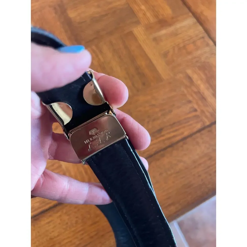 Y2K Vintage L.J.B Python belt O/S